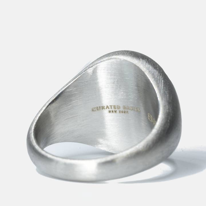 Curated Basics - Wholesale Signet Ring - Rose Ring1