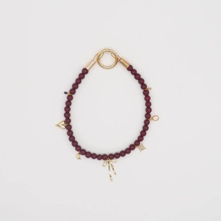 Halskette mit Perlen für Hund Céleste für den Großhandel von Aura