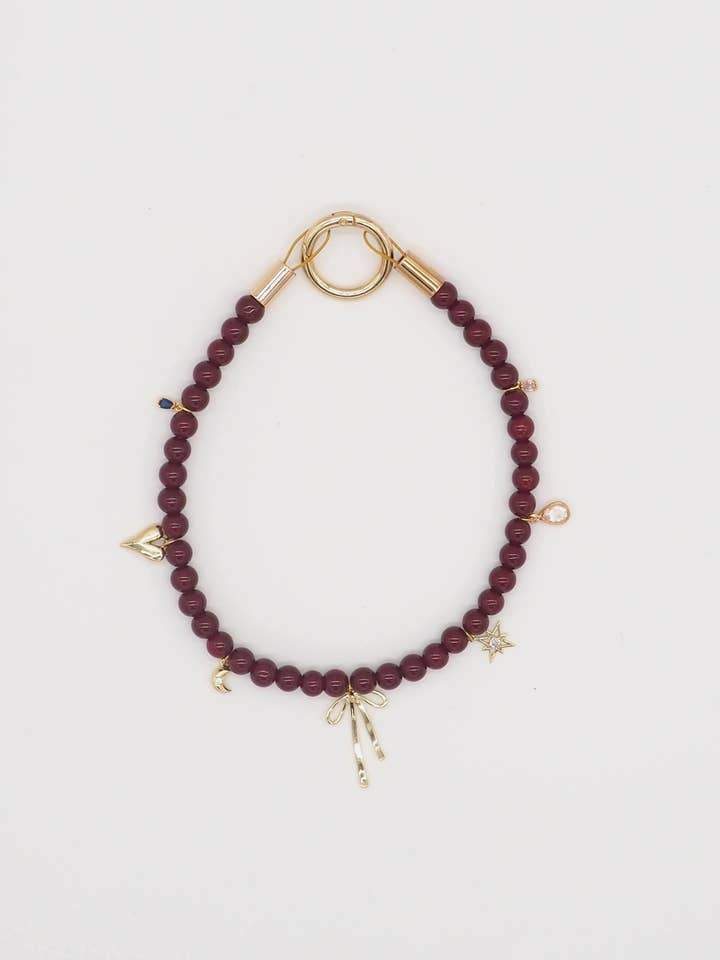 Celestial pearl necklace for dog for wholesale by Aura