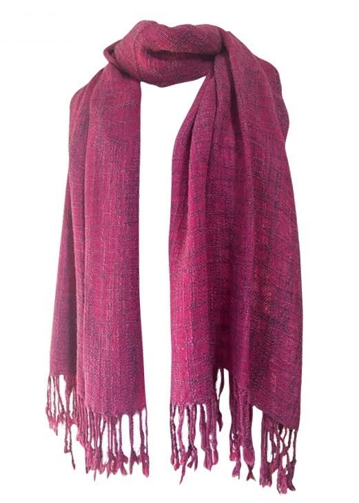 J & X - Wholesale Scarf - Women's - Solid Color Scarf(W74H)
