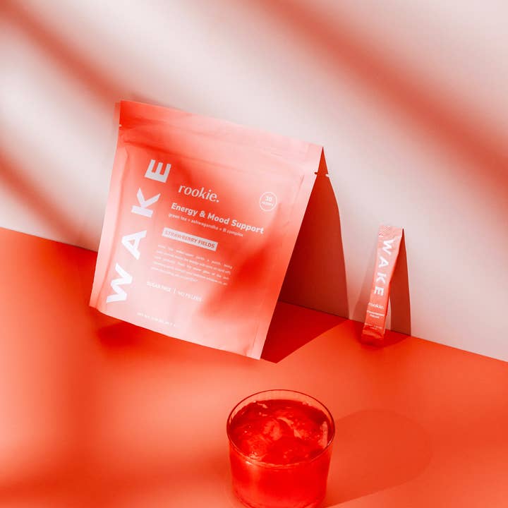 Rookie Wellness - Wholesale Powdered Health Drink - Strawberry Fields Natural Energy + Metabolism Drink3