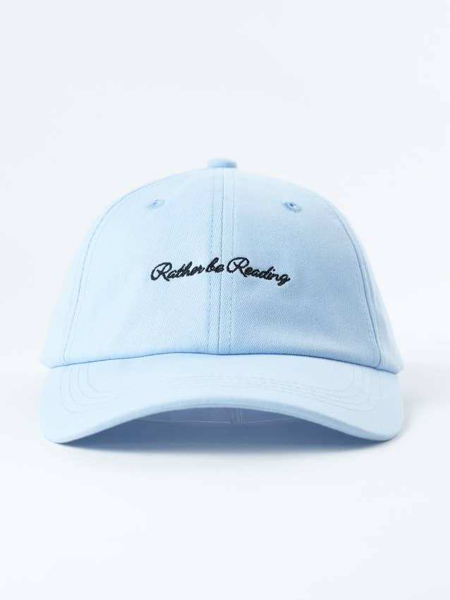 Rather be Reading 💘 Bookish Baseball Hat for wholesale by Well Versed Goods
