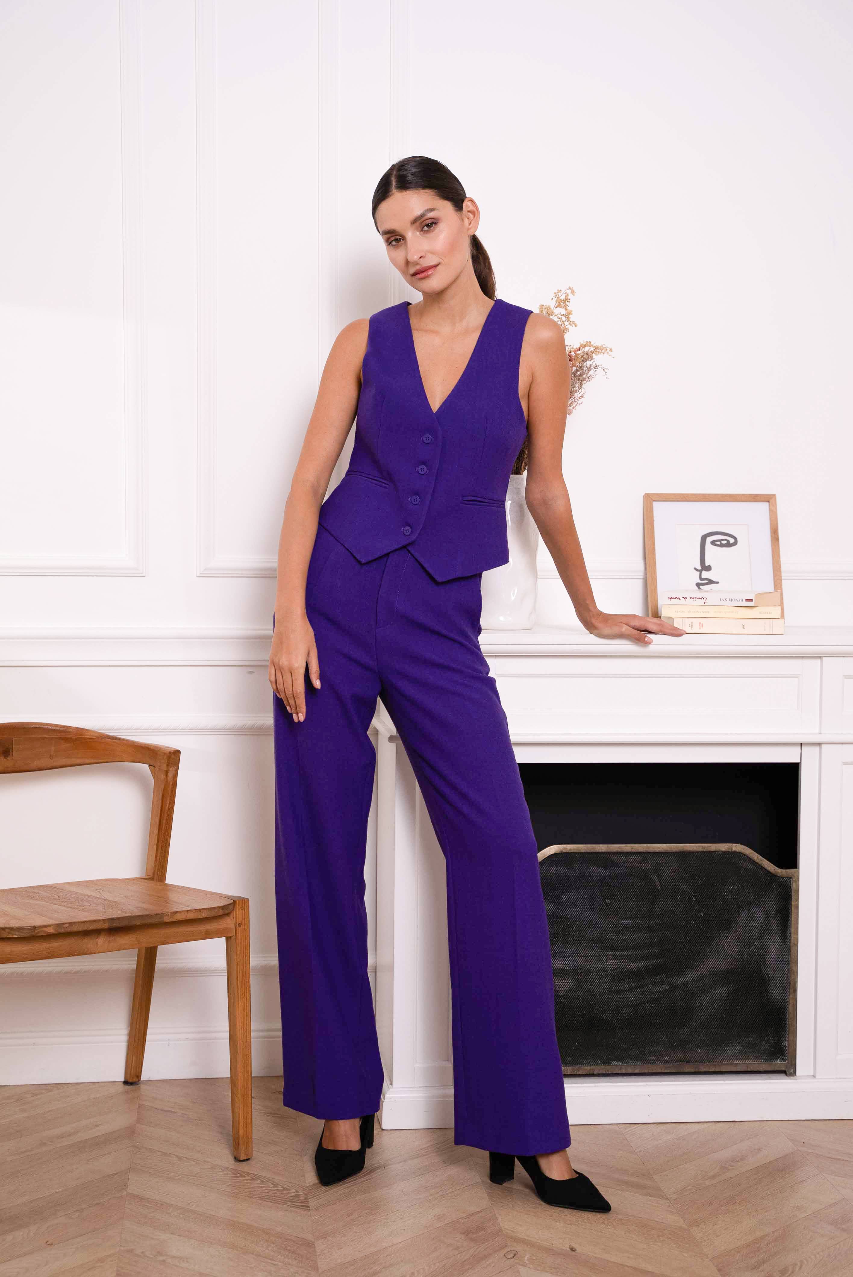 Attentif Paris - Wholesale Pants - Women's - [Thick] Straight-cut pants in winter material34