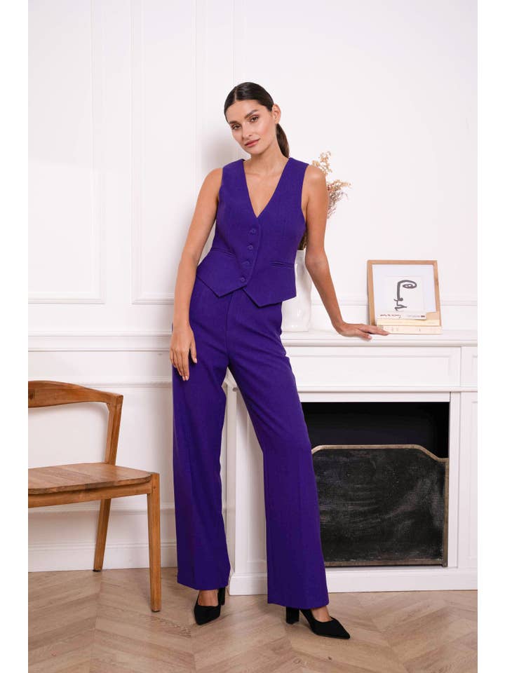 Attentif Paris – Engroshandel Bukser - Dame – Tykkere bukser med lige ben i vintermateriale34