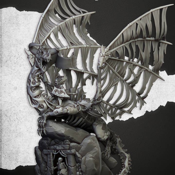 Vampiress su Dragon Zombie per la vendita all'ingrosso da parte di Forg3d