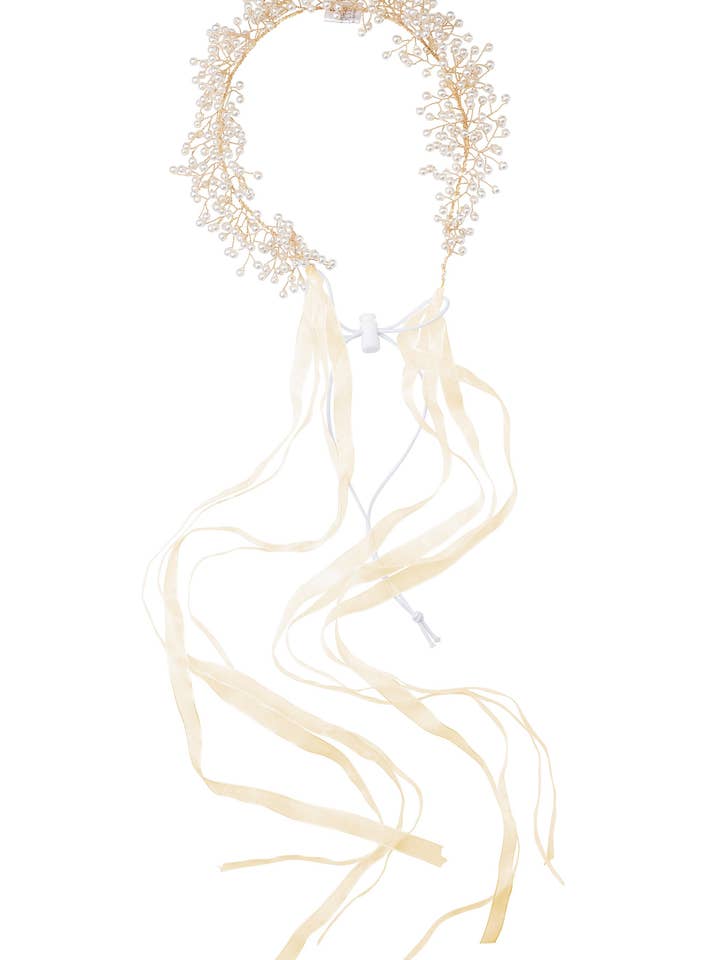 Klustrad krans - Pärlor med blekt guldband för wholesale av Project 6 NY Kids