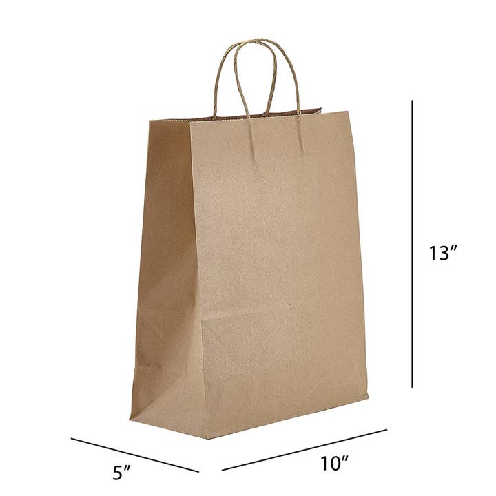 PTP BAGS - Wholesale Gift Bag - Kraft Paper Bags - Small and Medium Sizes (24 Styles)5