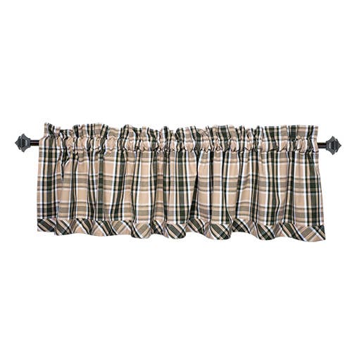 Tulsi Design Fönstertoppare Valance med stång för wholesale av Accent Linen