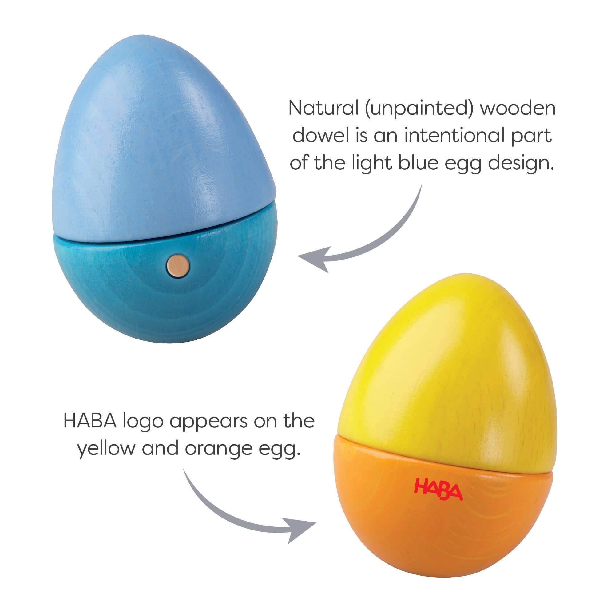HABA USA - Wholesale Musical Toy - Kids & Baby - Fun with Sounds Wooden Eggs8