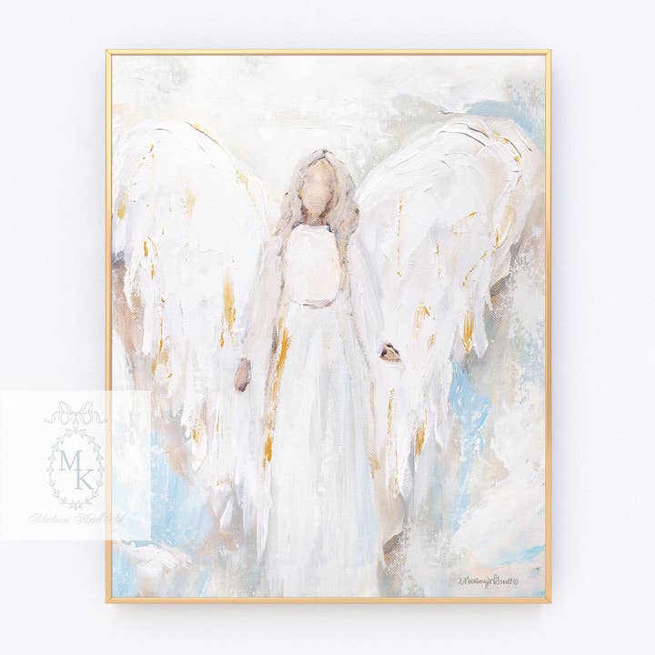 Mackenzie Kissell Art - Wholesale Art Print - 'Abstract Angel' Paper Print