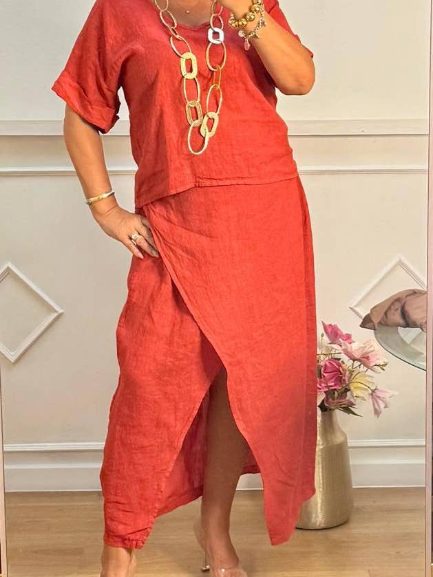 Linen set DO-25C648/G566 for wholesale by CENTO UNO ITALY