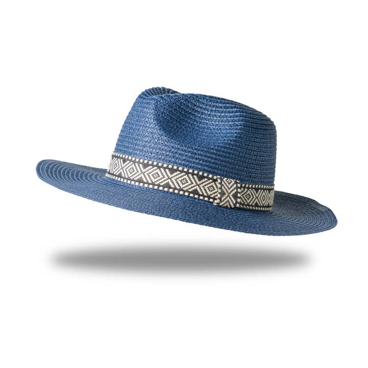 DM Merchandising - Wholesale Straw Hat - Women's - Allthreads Catalina Panama Hat Open Stock