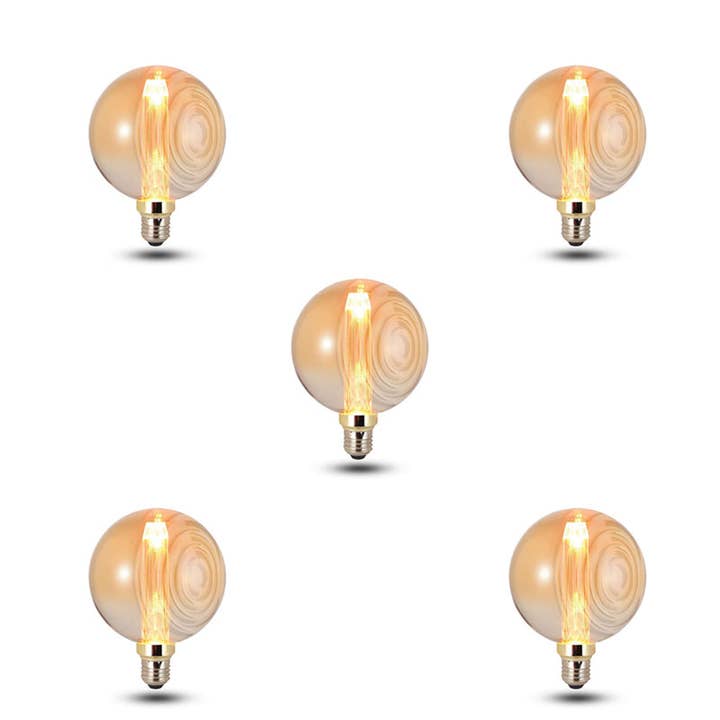 Ledsone – Engroshandel Pære – Vintage pære E27 LED G125 3W globepære med skrue ~50742