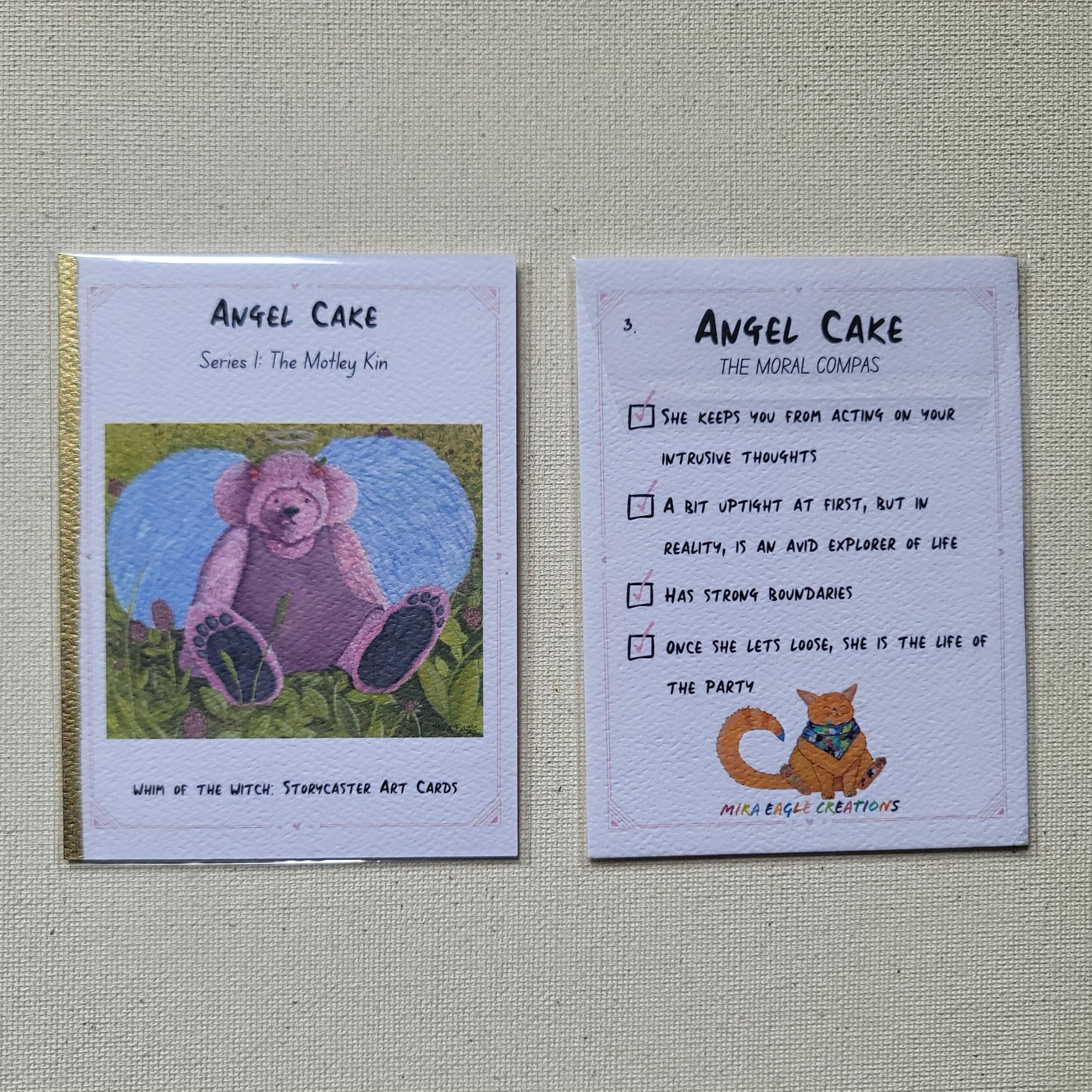 Mira Eagle Creations - Wholesale Art Print - Angel Cake Art Collection Card- SPECIAL ADDITION 1