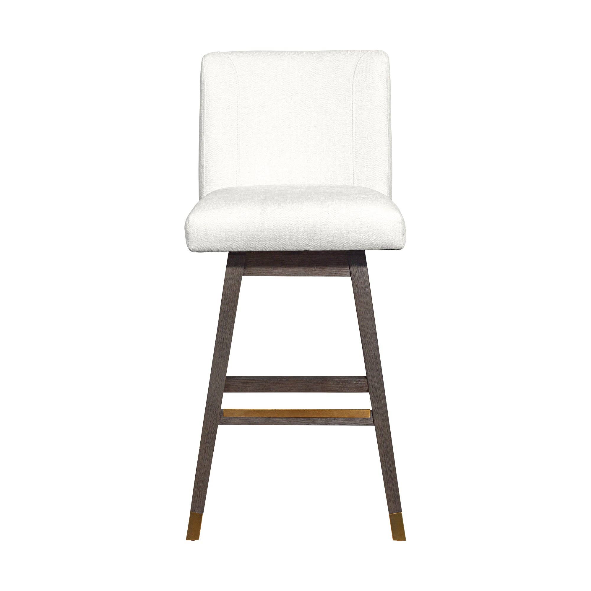 Armen Living - Wholesale Stool - Isabella Modern Upholstered Wood Swivel Barstool71