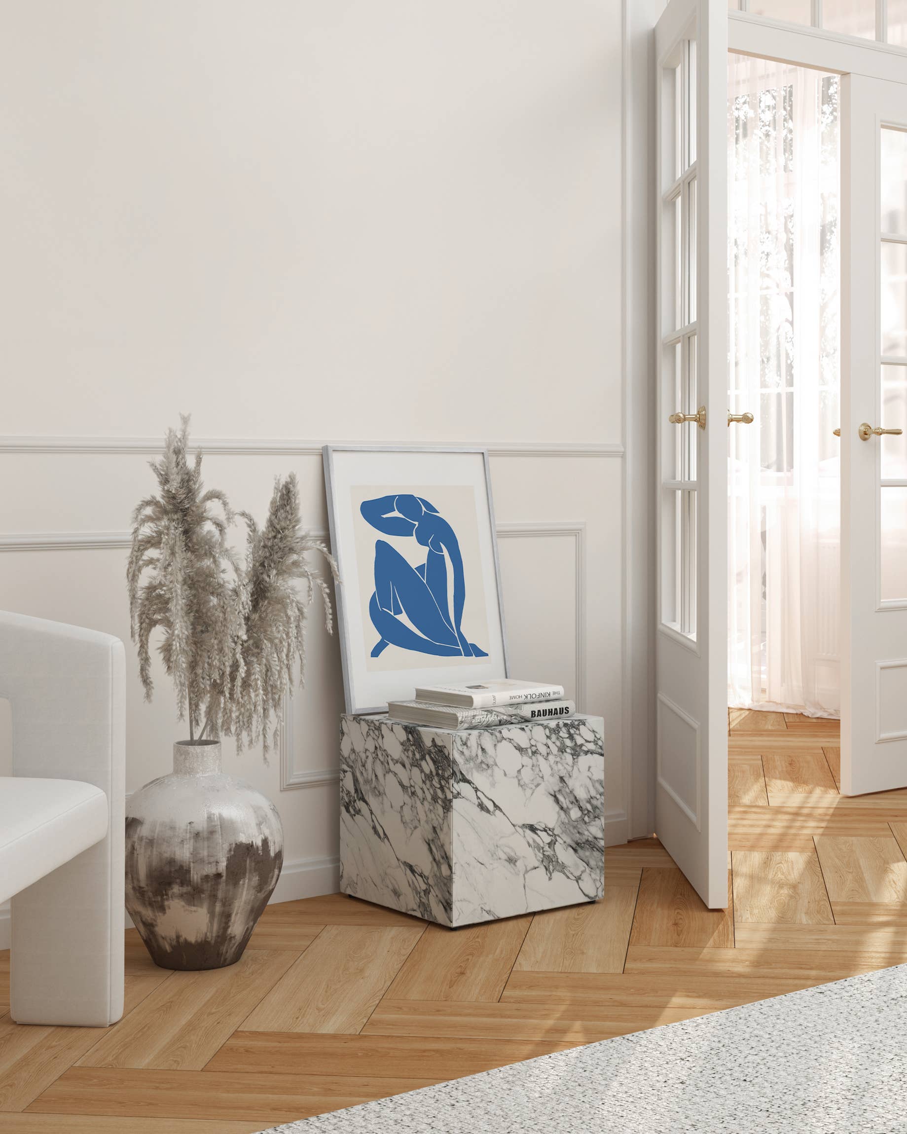 Haus and Hues - Vente Cadres photos - Cadre en métal argenté3