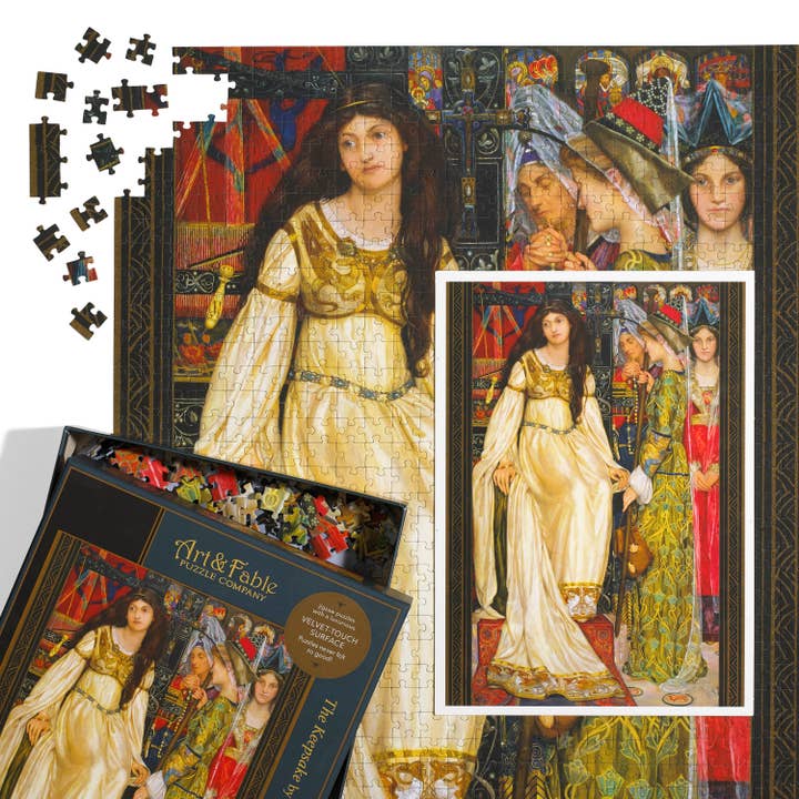 Art & Fable Puzzle Company, LLC - Wholesale Puzzle - Adult - The Keepsake, 1000-pc Velvet-Touch Jigsaw Puzzle