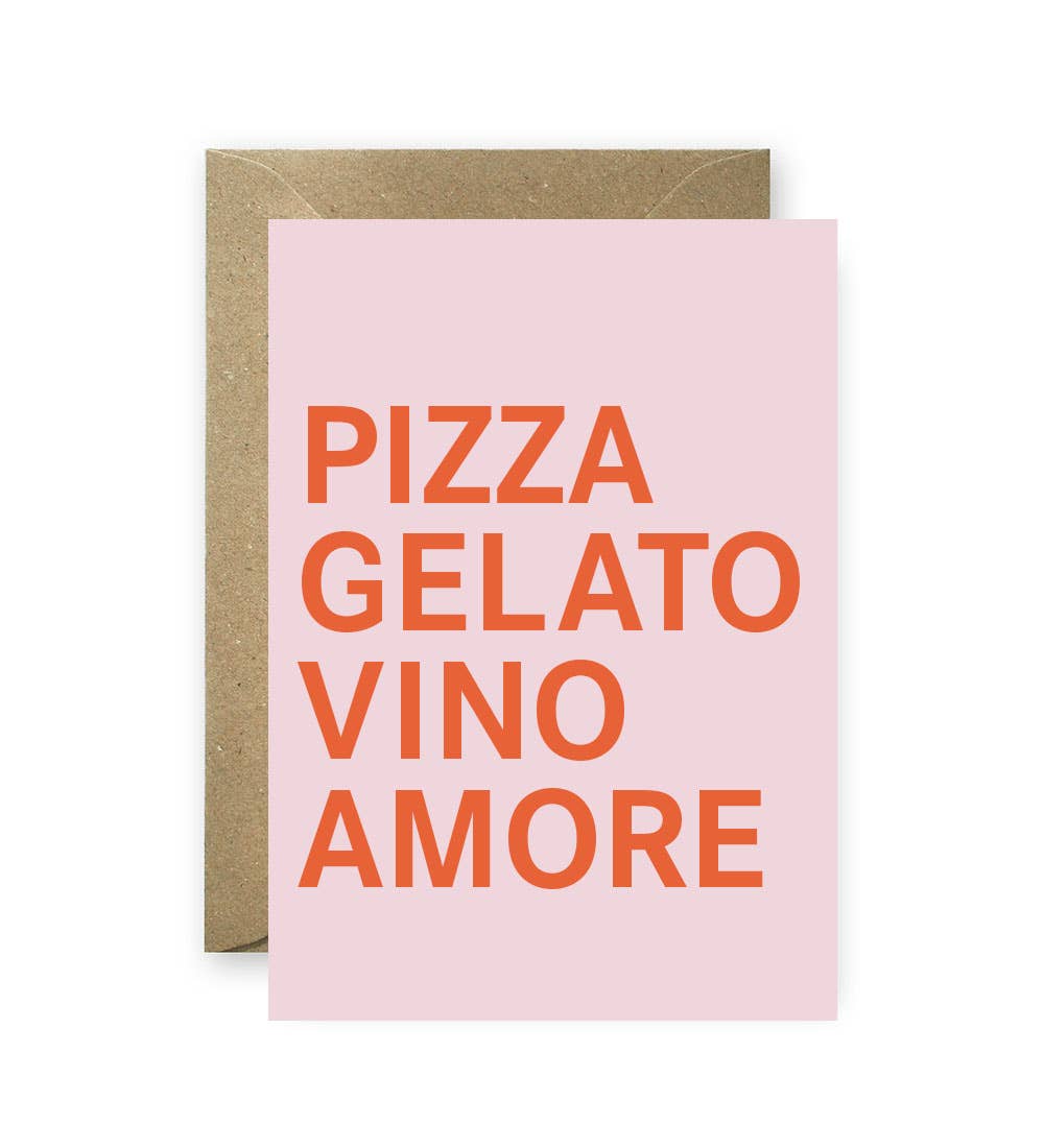 Linienwerk – wholesale Vykort – Vykort Bella Italia med kuvert0