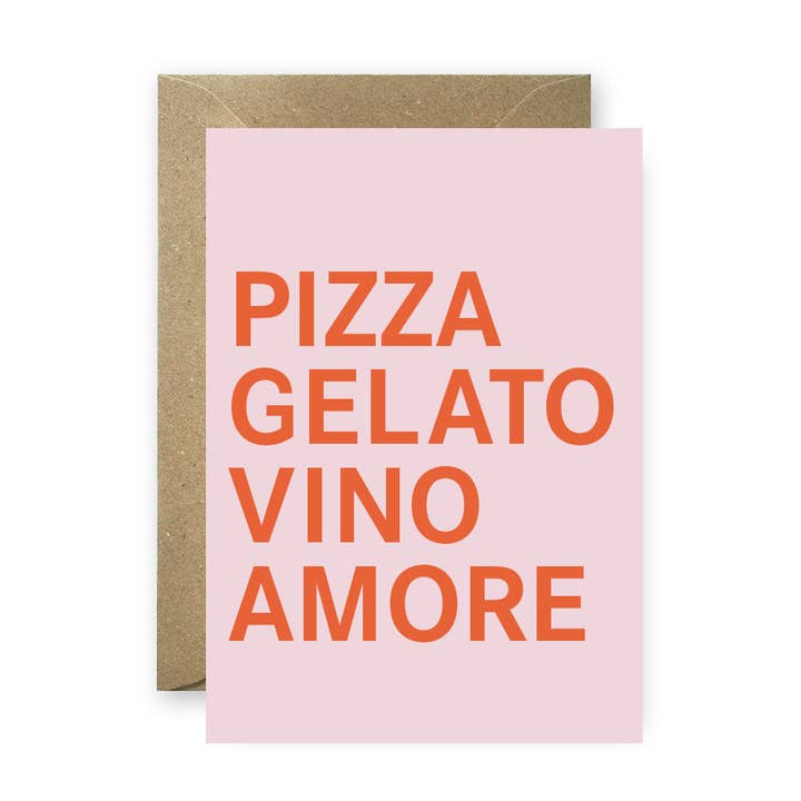 Linienwerk - Wholesale Postcard - Postkarte BELLA ITALIA