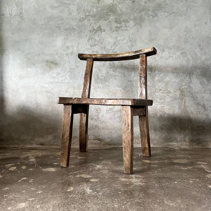 Office Objets – wholesale Chair – Large chair or armchair in antique teak H84 L6026