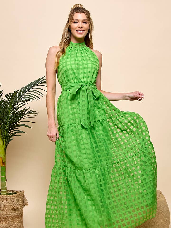 Cezele - Wholesale Dress - Women's - Halter Neck Maxi Dresses