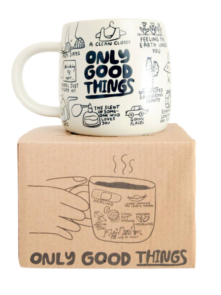 Only Good Things Mug for wholesale by People I've Loved