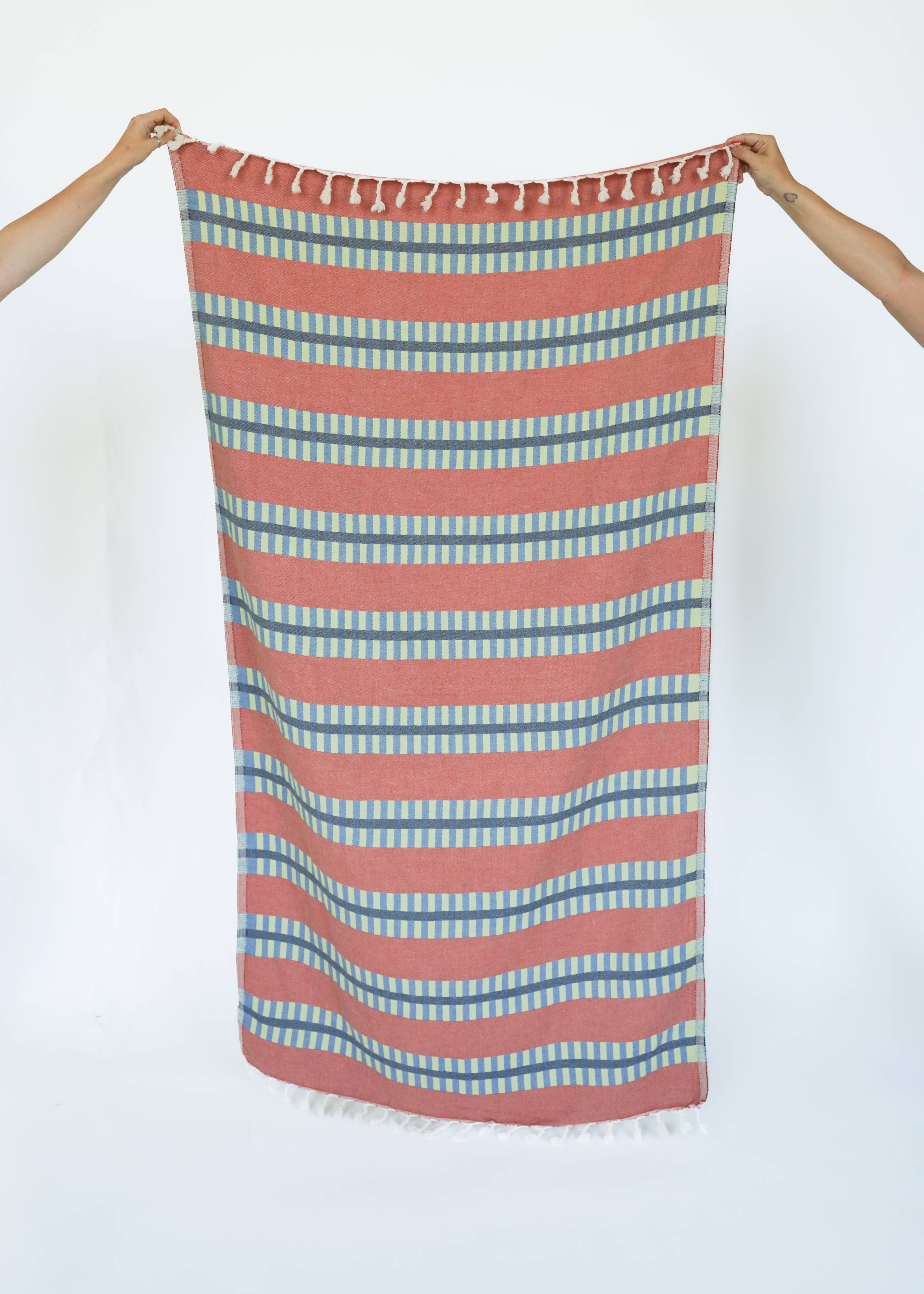 STATE The Label – Toalha de banho por atacado – TOALHA TURCA LATTICE / RUM PUNCH0