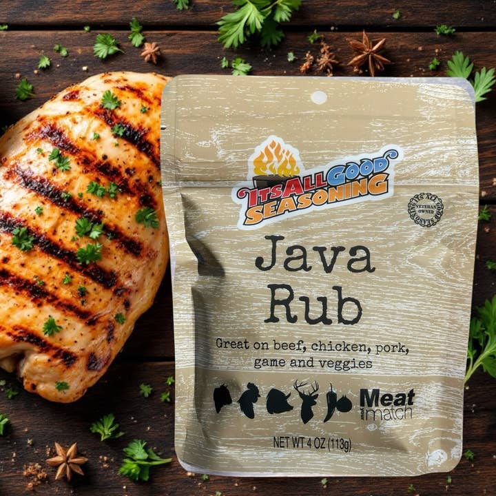 Java Rub | Coffee BBQ Rub for wholesale by Its All Good Seasoning LLC