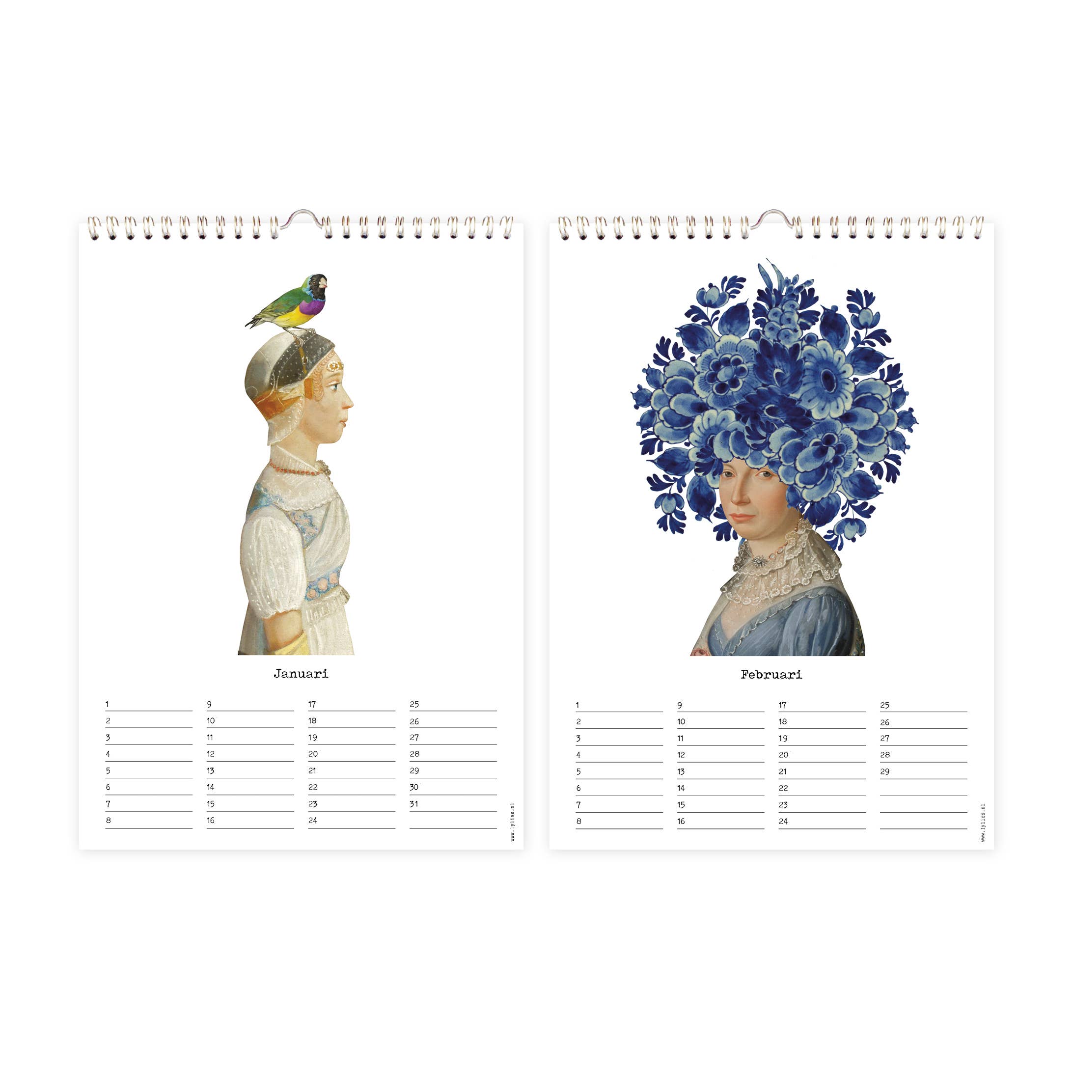 Lylies – Engroshandel Kalender – Fødselsdagskalendercollager | Zaans Museum A41
