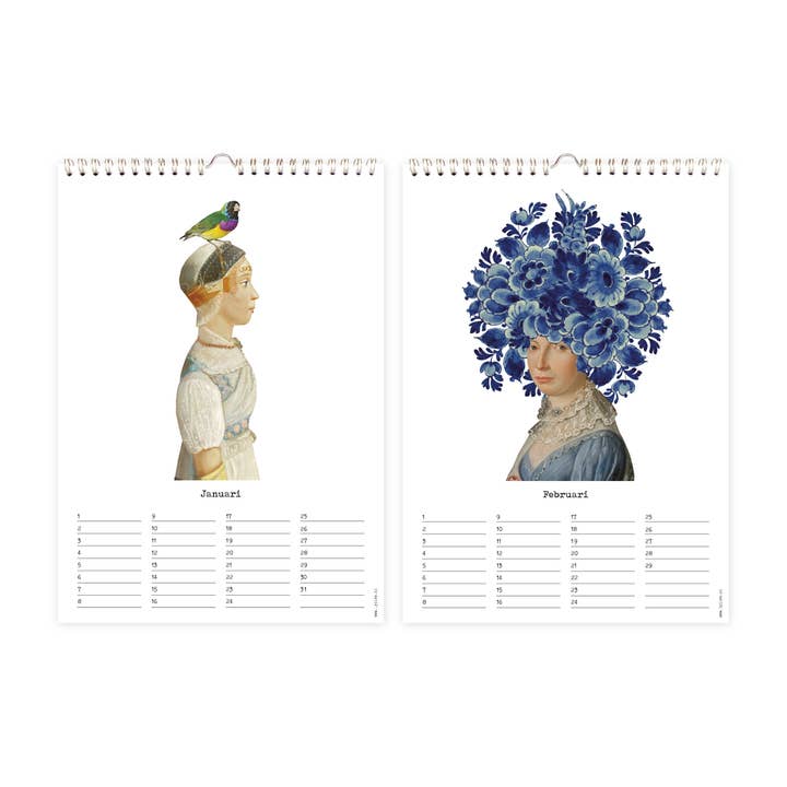 Lylies – Engroshandel Kalender – Fødselsdagskalendercollager | Zaans Museum A41