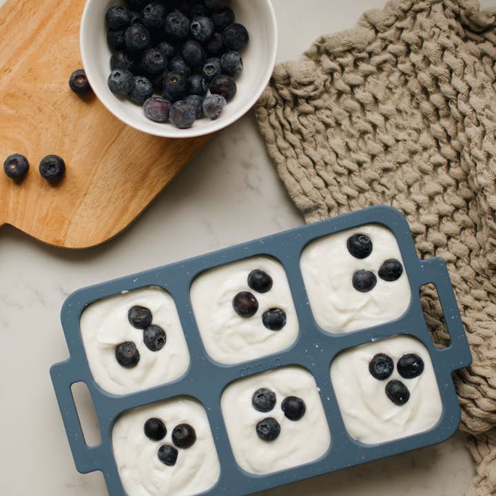 Minika – wholesale Muffinsform – Hopfällbar muffinsform – Indigo3