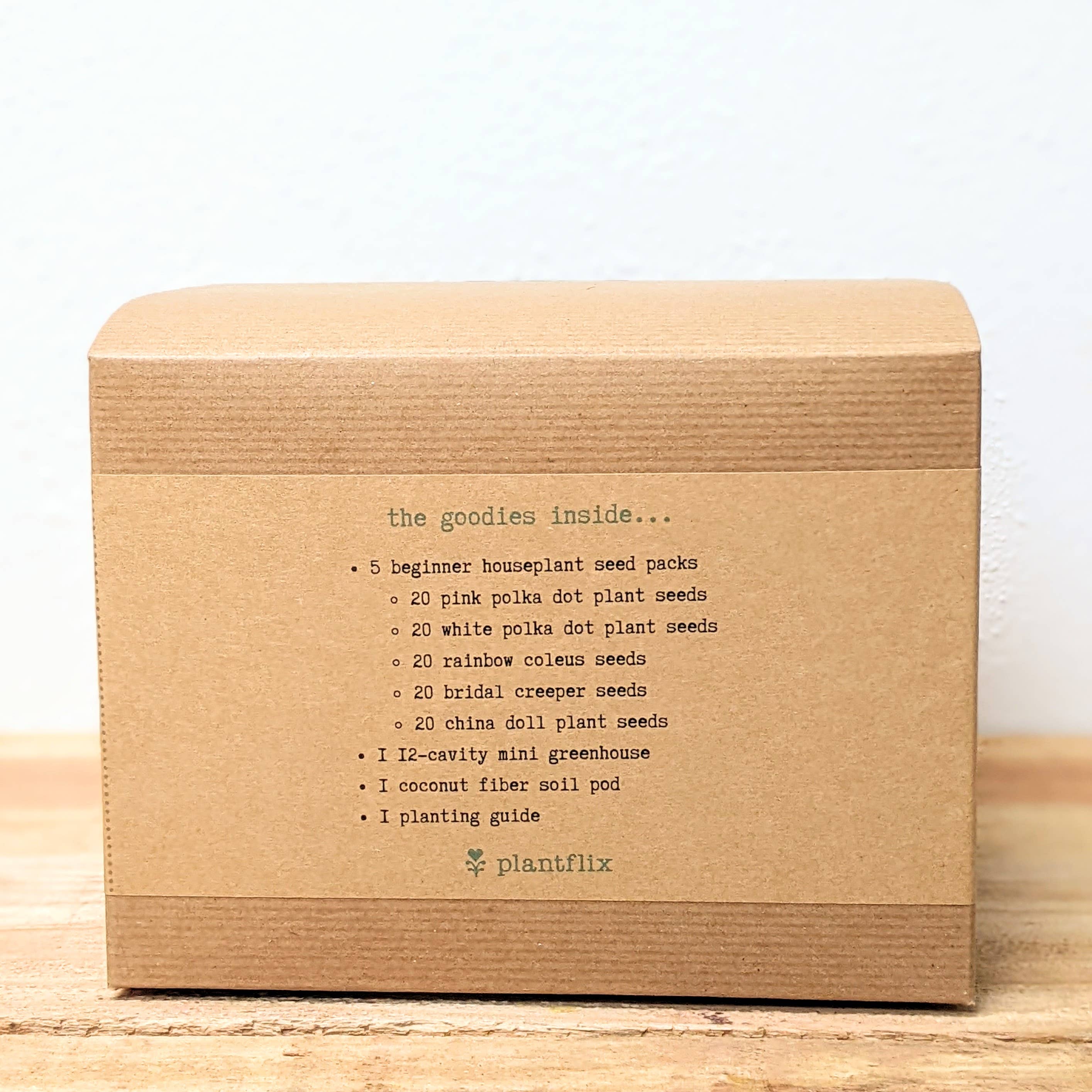 Plantflix - Vente Graines de plantes - Kit de graines pour plantes d'intérieur « Grow an Indoor Jungle »5