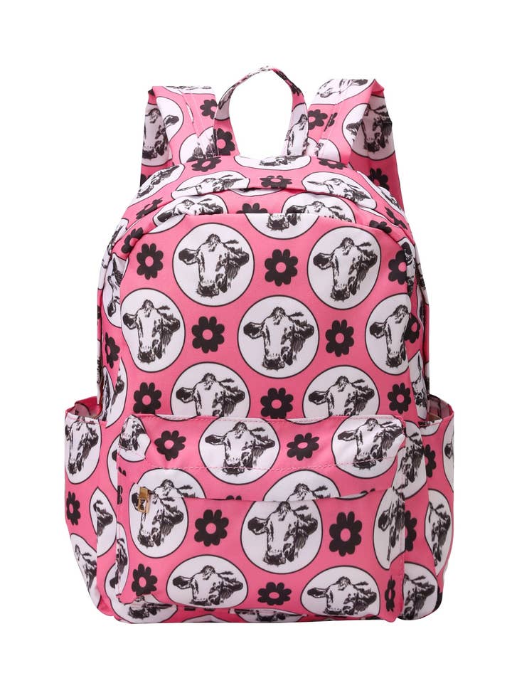 Western Kids Pink Backpack Schoolbag for wholesale by sassy kids palace