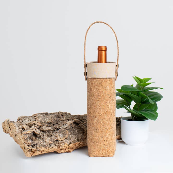KORK & Inspired by KORK - Wholesale Wine Gift Bag - Cork Bottle Bag0
