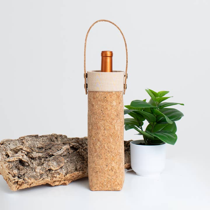 KORK & Inspired by KORK - Wholesale Wine Gift Bag - Cork Bottle Bag0