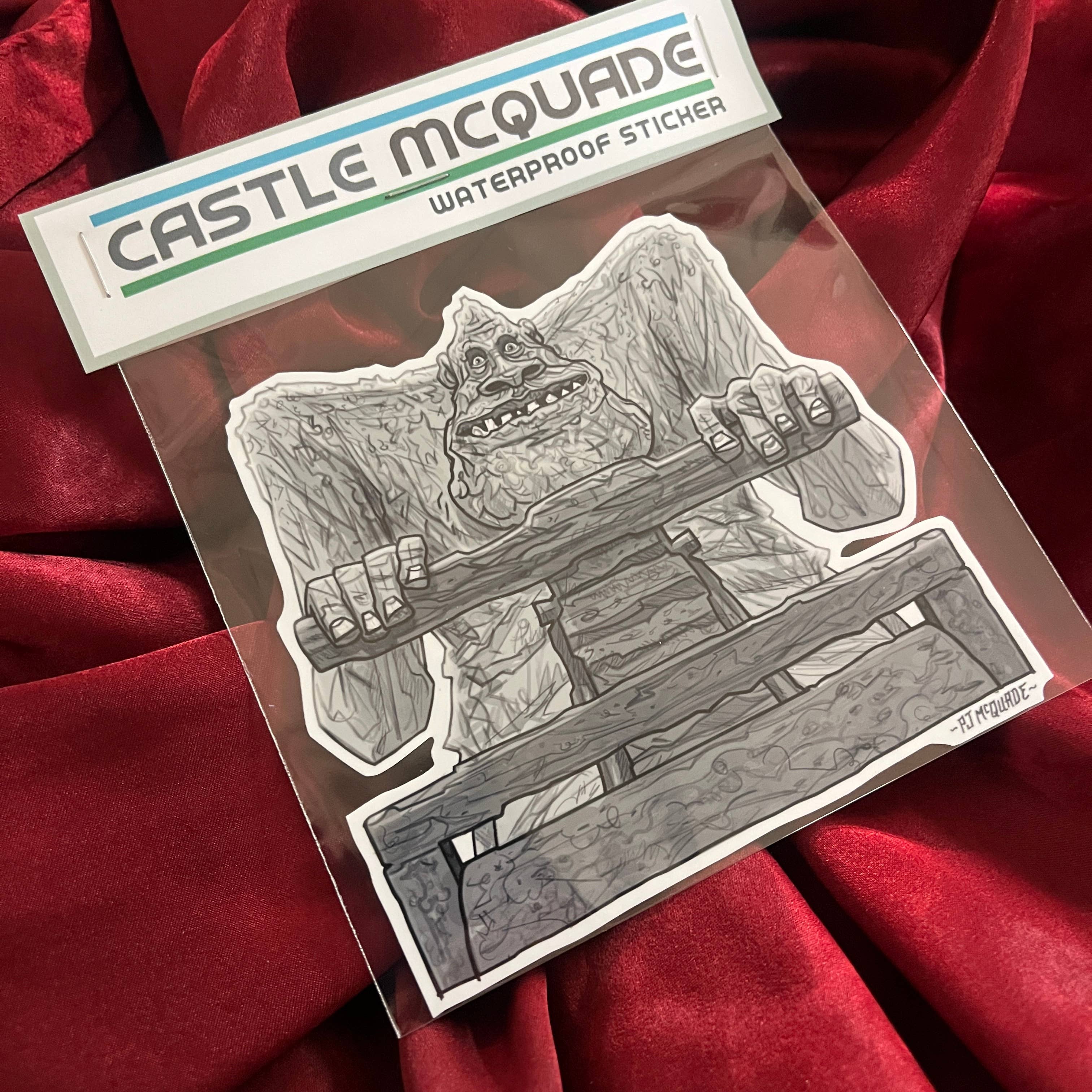 Castle McQuade - Wholesale Sticker - ROCK EATER Waterproof STICKER3