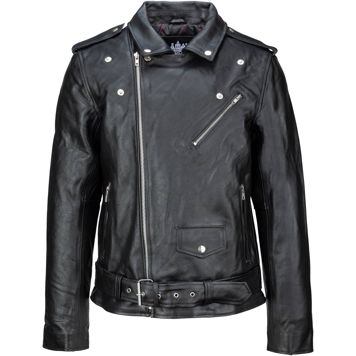 Urban 5884 Amsterdam | Leather jackets – Großhandel Lederjacke – Herren – Gents Perfecto - Kuhleder - Schwarz2