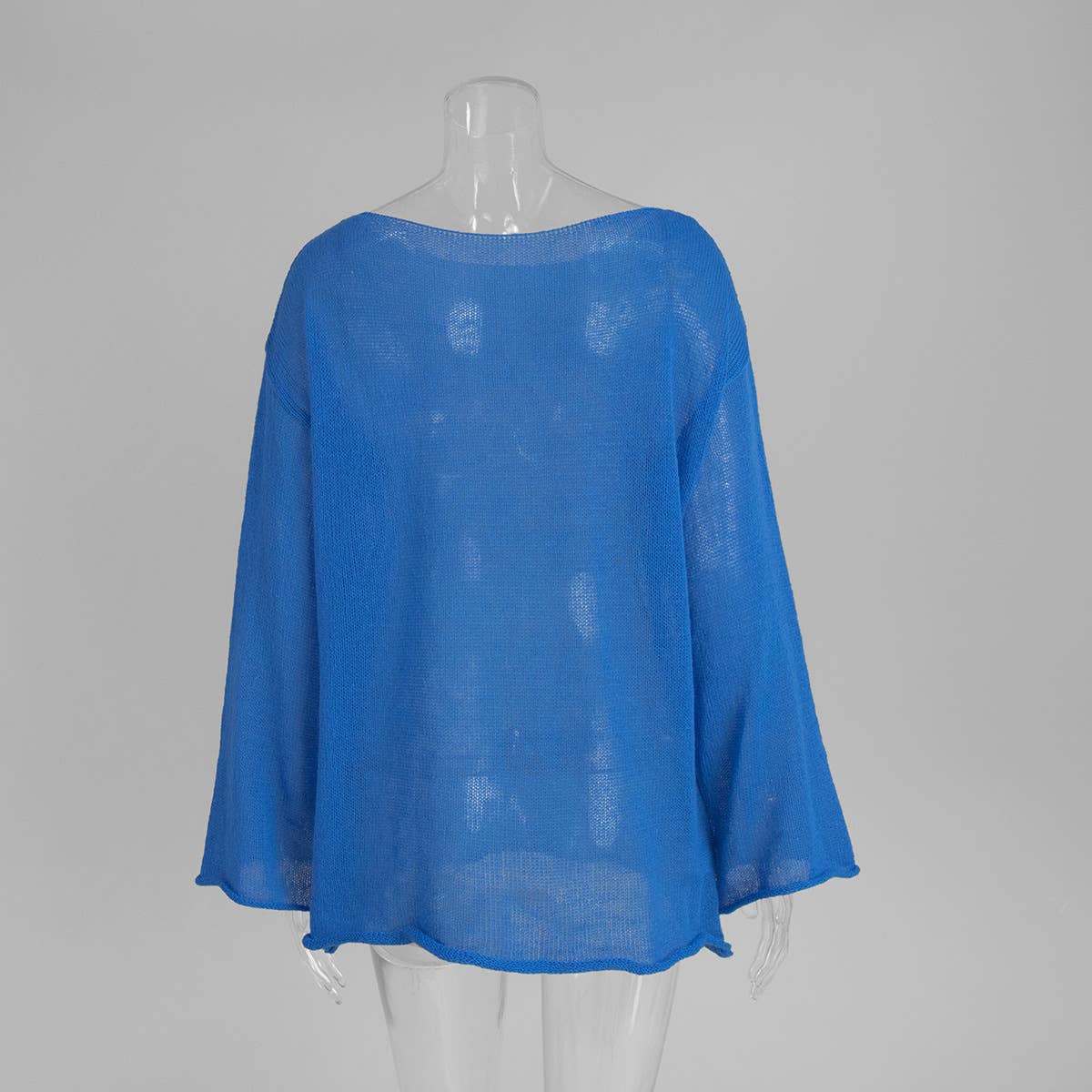 Hope & Sunshine - Wholesale Knit Top - Women's - Hollow Knit Bell Sleeve T-Shirt For Women8