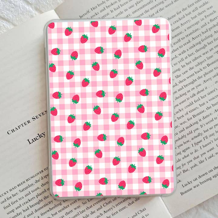 Vichy fraise pour la vente par Hipi Popi