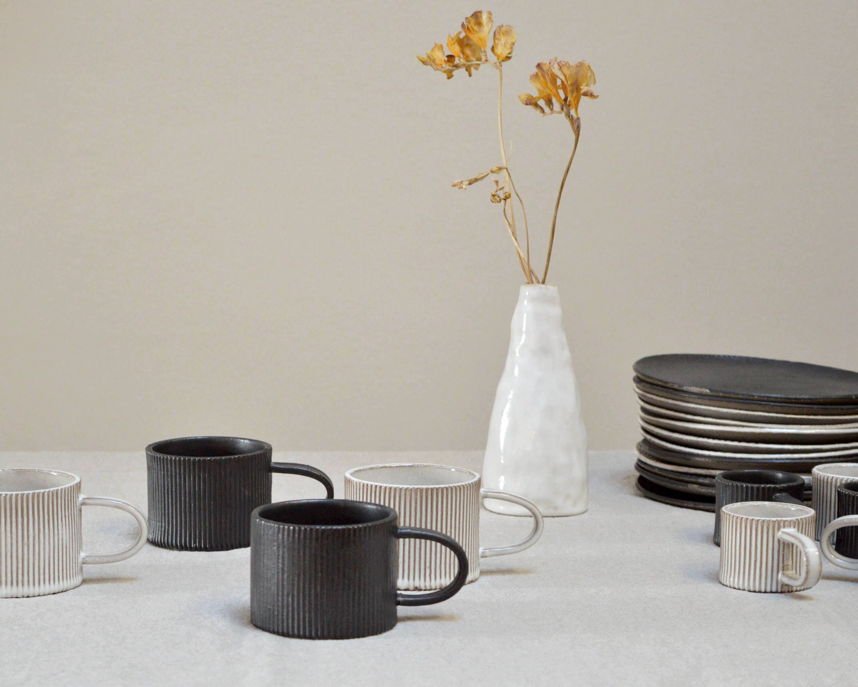 Karolina Bednorz Ceramics - Wholesale Coffee Mug - MILLERIGHE Ceramic Cappuccino Cup Handmade in Italy4