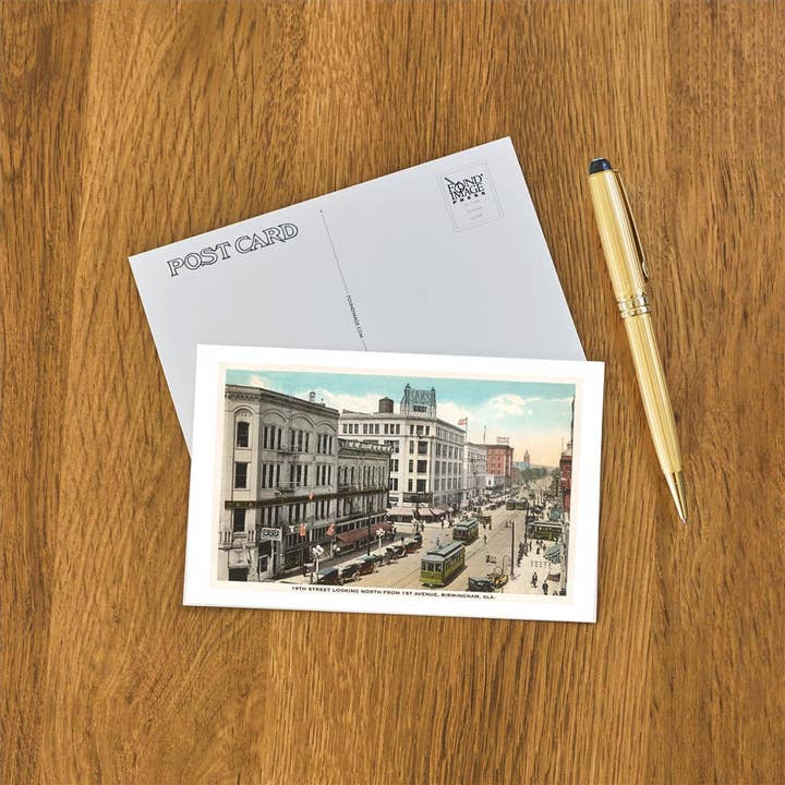 Found Image Press - Wholesale Postcard - Postcard AL-72 Downtown Birmingham1