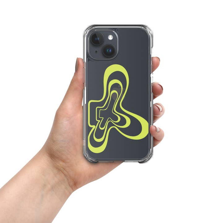 Kickback Club - Wholesale Phone Case - Women's - Groovy Flower Clear Case for iPhone®17