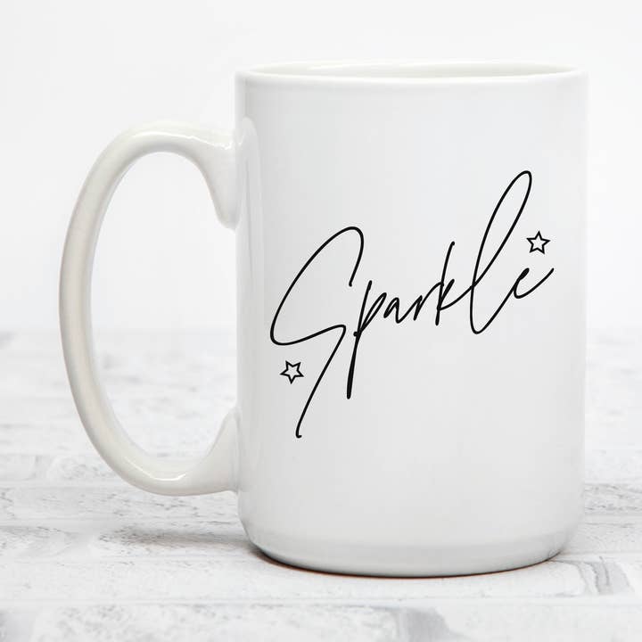 15 oz feriekrus, julekaffekrus - Sparkle for engroshandel hos P E T I T R U E