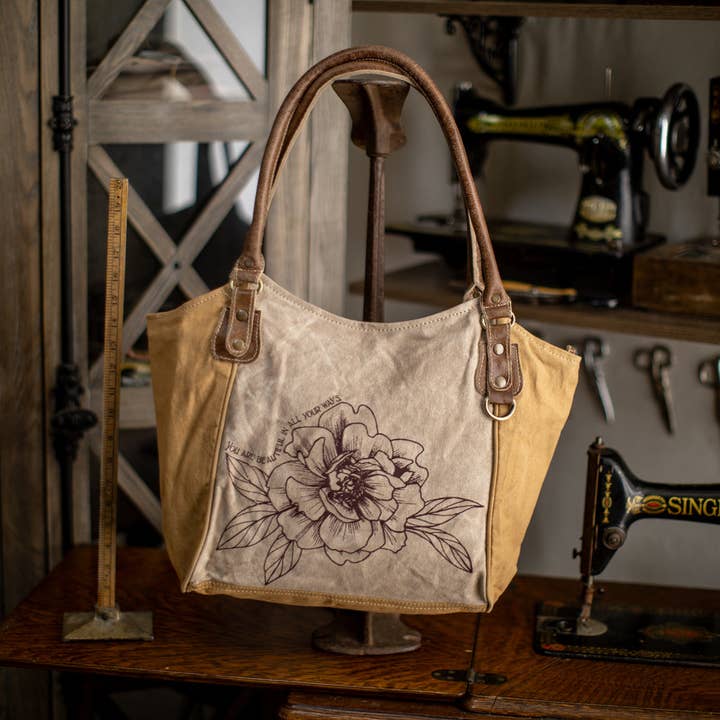 TAKENYA - Wholesale Tote Bag - Women's - All Your Ways Recycled Canvas Handbag2