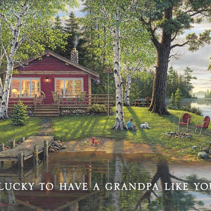 Simpler Times - Birthday Grandpa Card for wholesale by Legacy