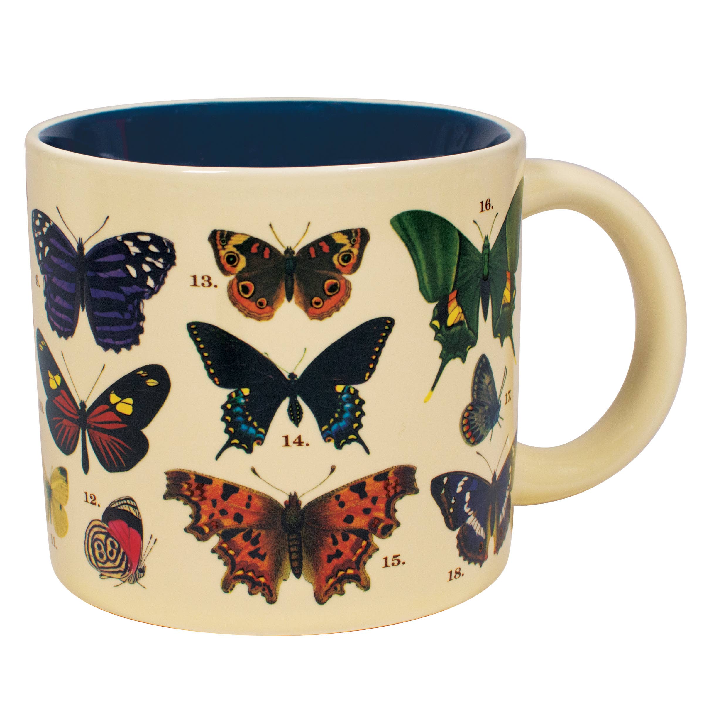 Unemployed Philosophers Guild - Wholesale Coffee Mug - Butterflies Heat-Changing Coffee Mug5