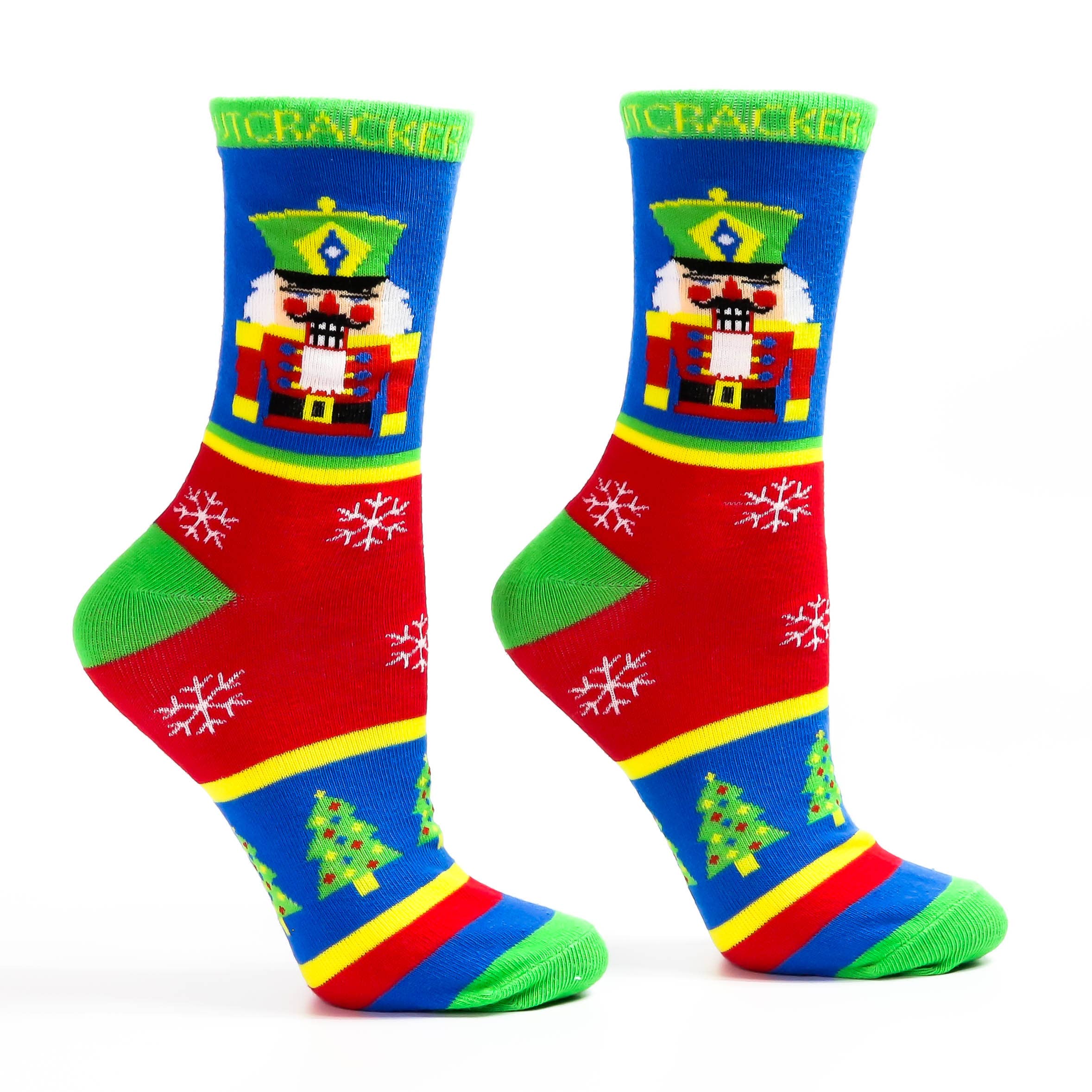 Nutcracker Ballet Gifts - Wholesale Socks - Women's - Multicolor Christmas Nutcracker Lightweight Socks5