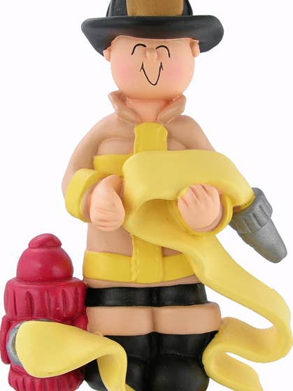 Firefighter: Male for wholesale by Ornament Central