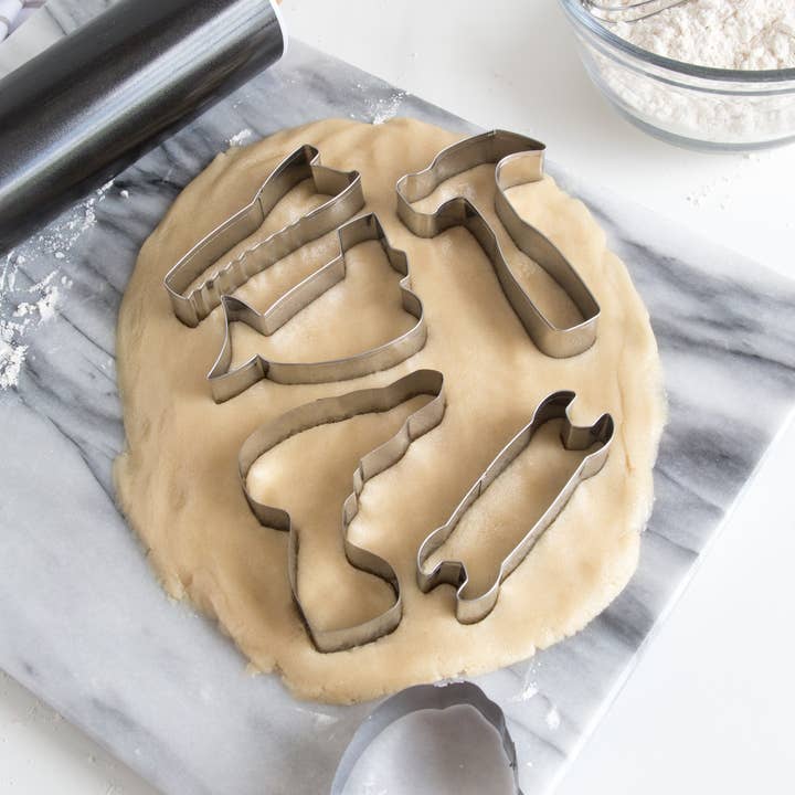 Fox Run Brands - Wholesale Cookie Cutter - Fox Run Construction Cookie Cutter Set, 6-Piece, 3" to 4"