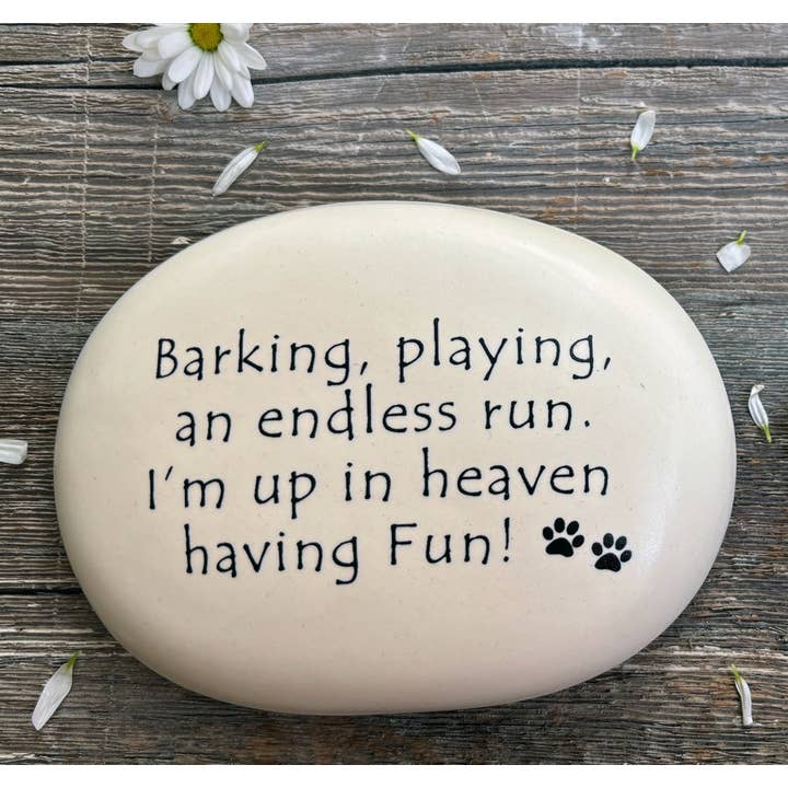 August Ceramics - Wholesale Outdoor Ornament/Decor - Ceramic Rocks: Pre-Pack of assorted PET verses9